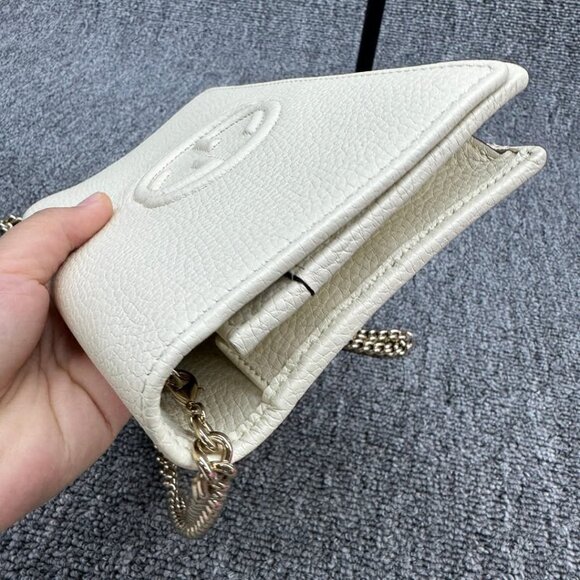 Gucci Soho Leather Shoulder Bag 625-061125 - Picture 8 of 15